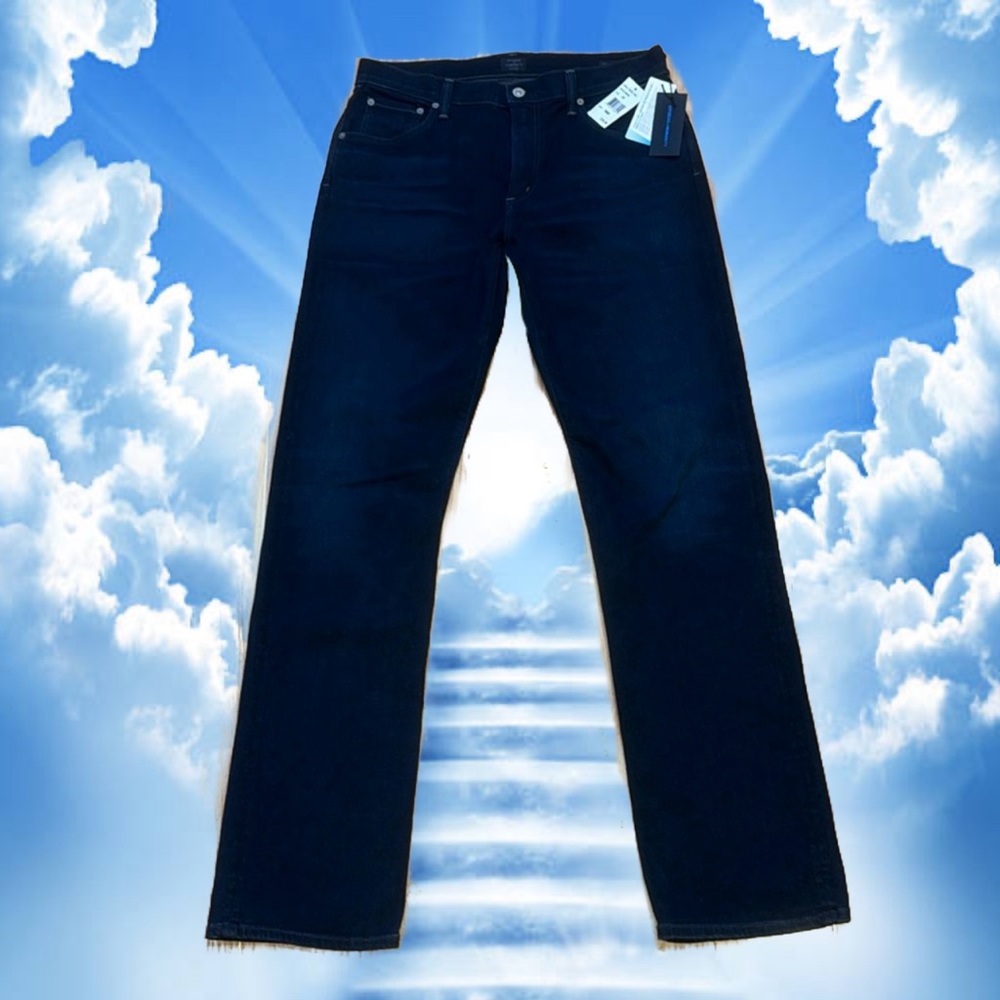 Citizens Of Humanity ‘Sid’ straight jeans worn once, kept the tags ($228+tax)